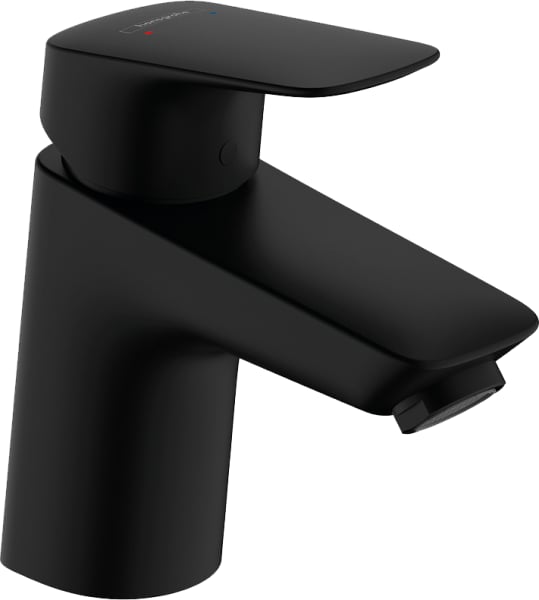 Смеситель для раковины Hansgrohe Logis 70 71077670 матовый черный