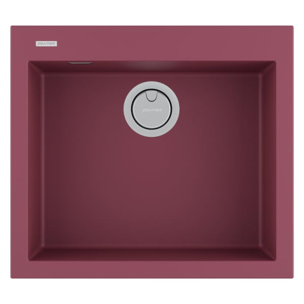 Мойка кухонная Paulmark Decoration 41 PM935650-ME merlot