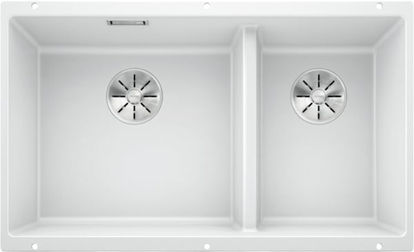 Мойка кухонная Blanco Subline 430/270-U белая