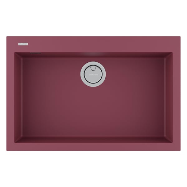 Мойка кухонная Paulmark Decoration 41 PM937650-ME merlot