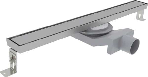 Душевой трап (лоток) Plumberia Selection PSL Linear 80 см, нержавеющая сталь матовая