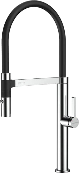 Смеситель для кухни Paulmark Leader Le214101-CR, с гибким изливом, хром