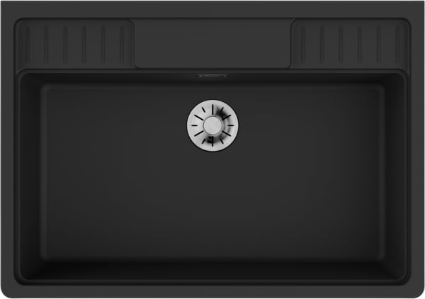 Мойка кухонная Omoikiri Kinokawa 90-GB графит