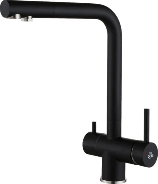 Смеситель для кухни Paulmark Skalen Sk213020-AN, антрацит