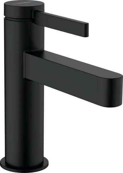Смеситель для раковины Hansgrohe Finoris 100 76010670 матовый черный