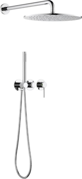 Душевой комплект Timo Saona SX-2349/00SM, С ВНУТРЕННЕЙ ЧАСТЬЮ, хром