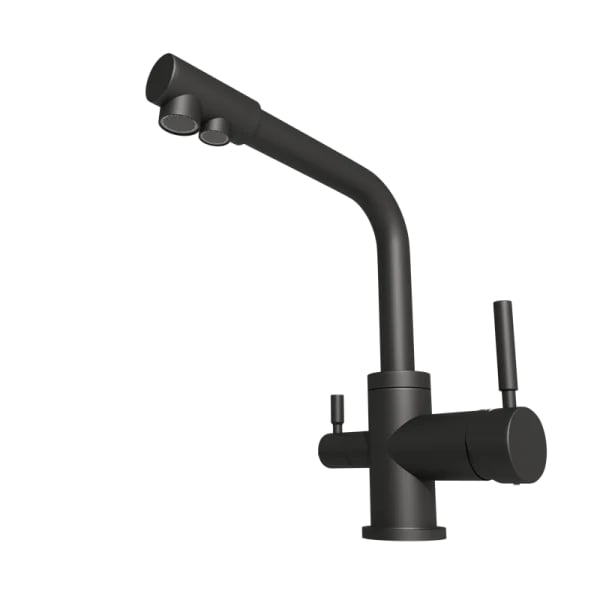 Смеситель для кухни Emar Steel ЕС - 3003N black