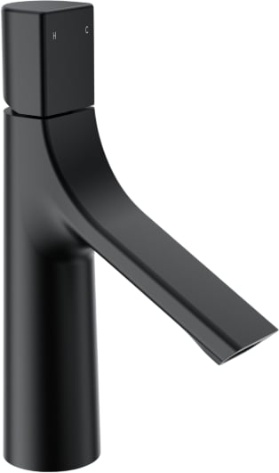 Смеситель для раковины Wonzon & Woghand WW-H010-MB черный матовый
