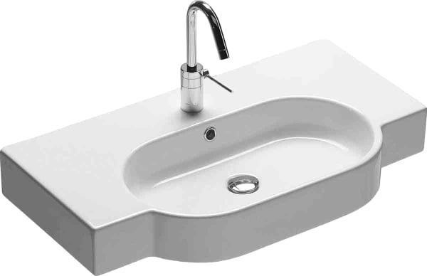 Раковина Hatria Area Y0UP01 81 см, белая