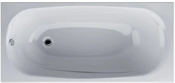 Акриловая ванна Damixa Willow WILL-150-070W-A 150x70 см, встраиваемая, белая