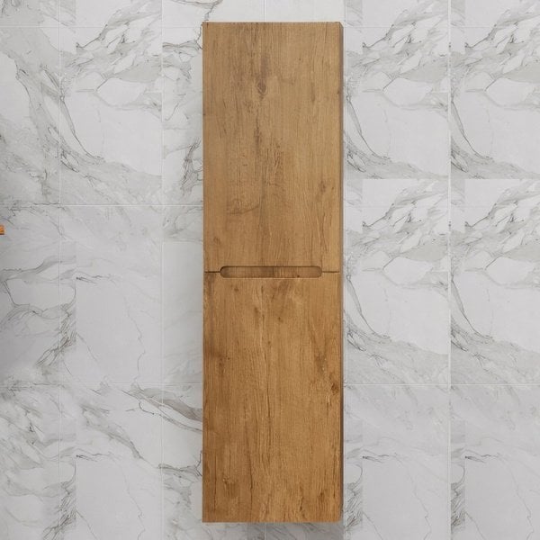 Шкаф-пенал для ванной BelBagno Etna 40 R rovere  nature