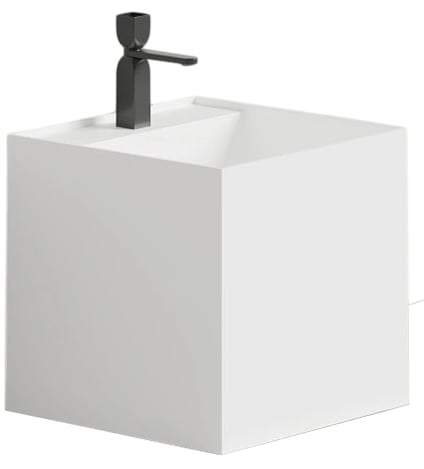 Накладная раковина Salini Armonia Square Top 03 130513TG белый