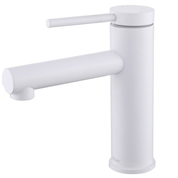 Смеситель ABBER AF8810W для раковины, белый матовый