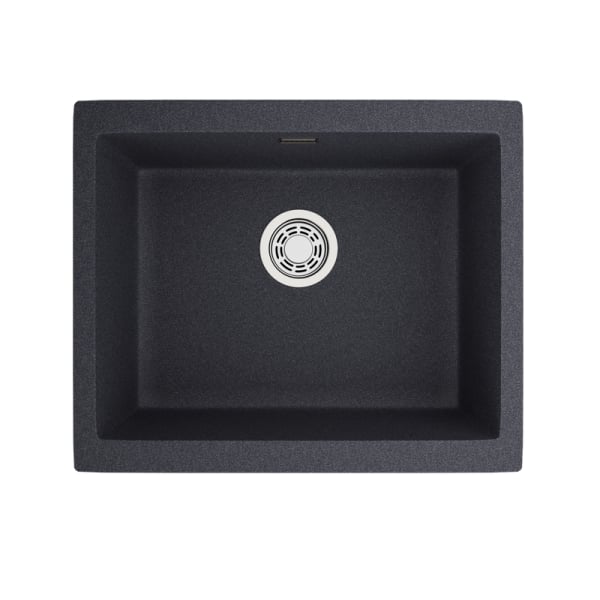 Мойка кухонная Emar Quartz EMQ-1555.P, морион