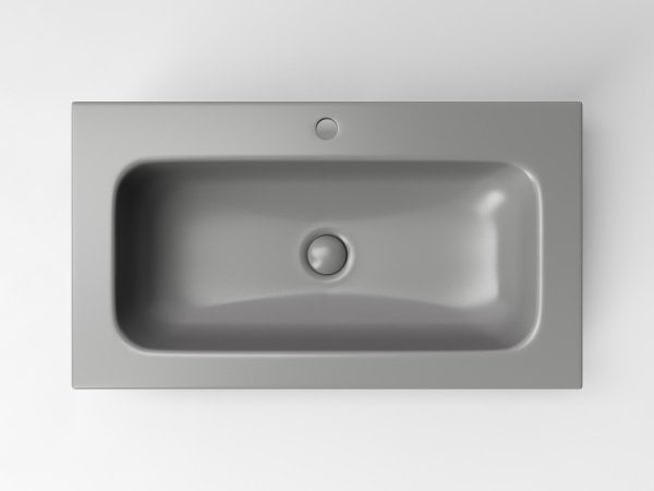 Мебельная раковина Ceramicanova Grace CN7012MH антрацит матовый
