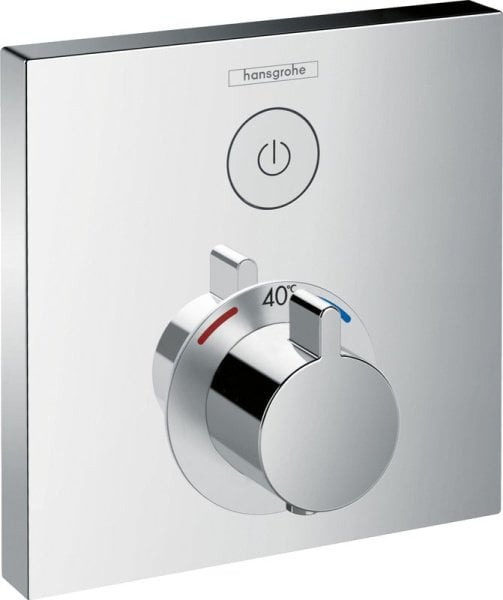 Термостатический смеситель встраиваемый Hansgrohe ShowerSelect 15762000, для душа, хром