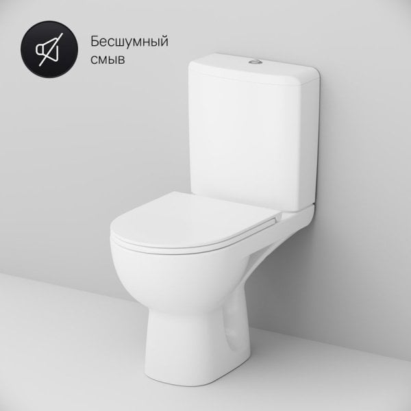 Унитаз-компакт напольный AM.PM Gem C908607SC