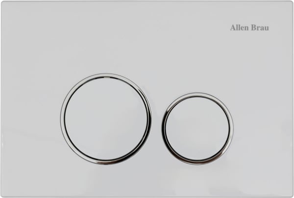 Кнопка смыва Allen Brau Priority 9.20001.20 белая глянец