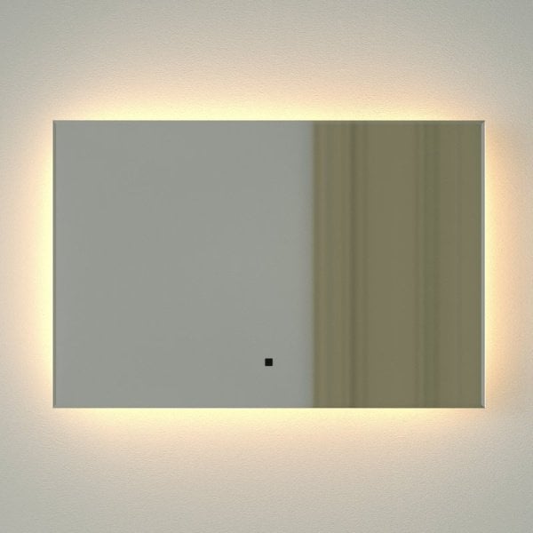 Зеркало Defesto Glow DF 2512RH 60х40 с LED-подсветкой, 3000 K, инфракрасный выключатель
