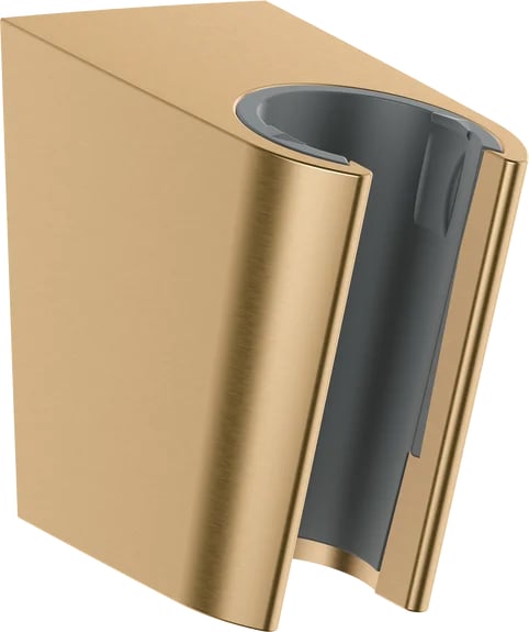 Настенный держатель Hansgrohe Porter S 28331140 матовая бронза