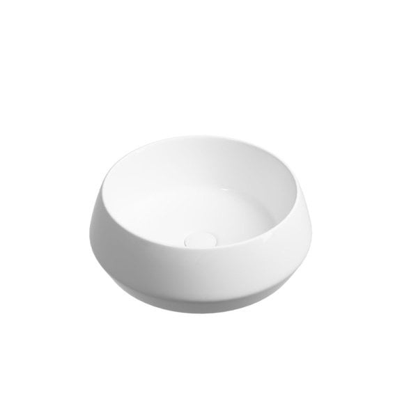 Раковина накладная Ceramicanova Maya круглая 40 см цвет белый CN12004