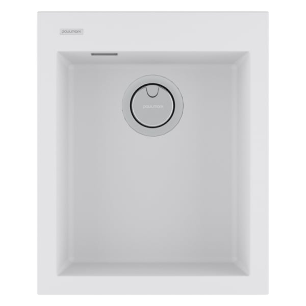 Мойка кухонная Paulmark Decoration 41 PM934150-WH white