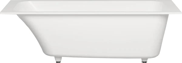 Ванна из искусственного камня Salini Orlanda Kit S-Sense 170x75 см, встраиваемая, матовая белая, на 