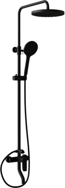 Душевая стойка RGW Shower Panels SP-25B, матовый черный