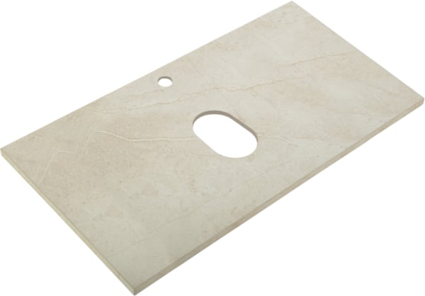 Столешница в ванную под раковину BelBagno KEP-80-MCO marmo crema opaco