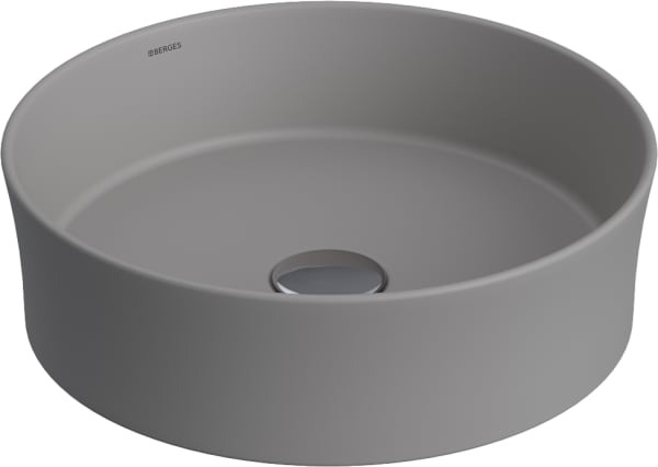 Накладная раковина Berges Ego SL 38 матовая серая