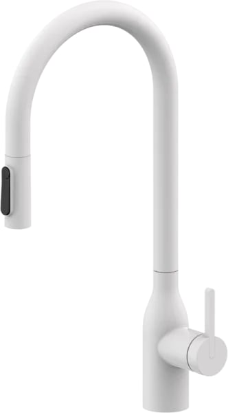 Смеситель для кухни Paulmark Universal Un213880-WH белый
