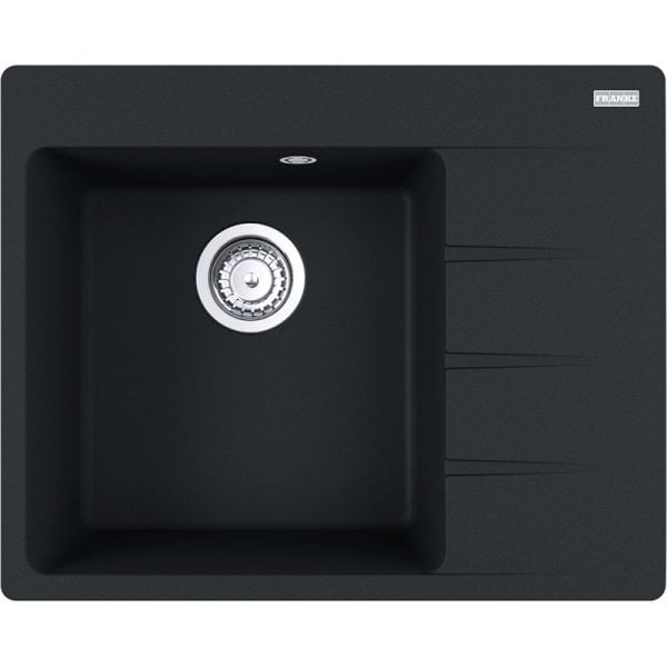 Мойка кухонная Franke Maris Centro CNG 611/211-62 TL матовая черная