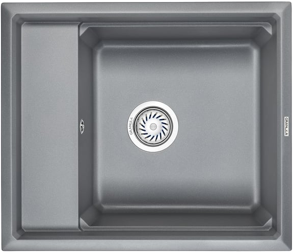 Мойка кухонная Granula Kitchen Space 6004, алюминиум