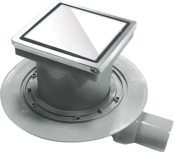 Душевой трап Pestan Confluo Standard White Glass 1, 15x15