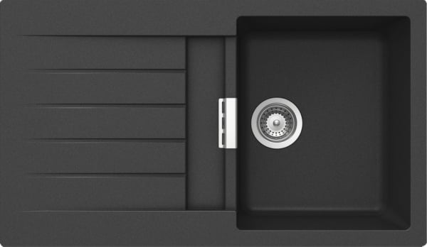 Мойка кухонная Schock Primus 45D (D-100) Cristalite оникс