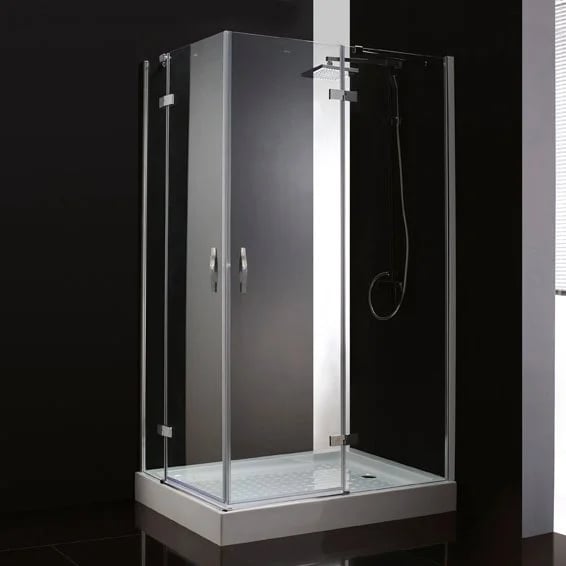 Душевой уголок Cezares Bergamo AH2 100/90 C Cr R