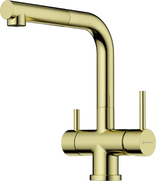 Смеситель для кухни Omoikiri Takamatsu-S LG светлое золото