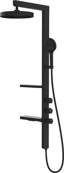 Душевая стойка Vincea Inspire VSFS-3I11MB, черный