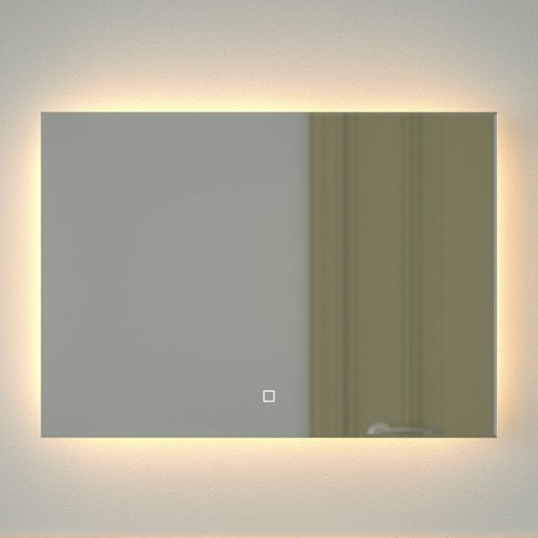 Зеркало Defesto Glow DF 2514SH 70х50 с LED-подсветкой, 3000 K, сенсорный выключатель