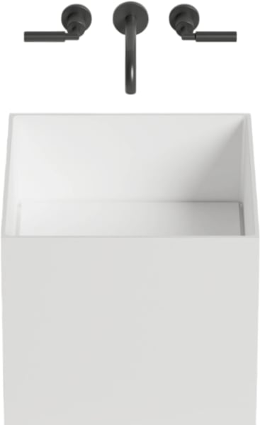 Накладная раковина Salini Armonia Square 03 130513G белый