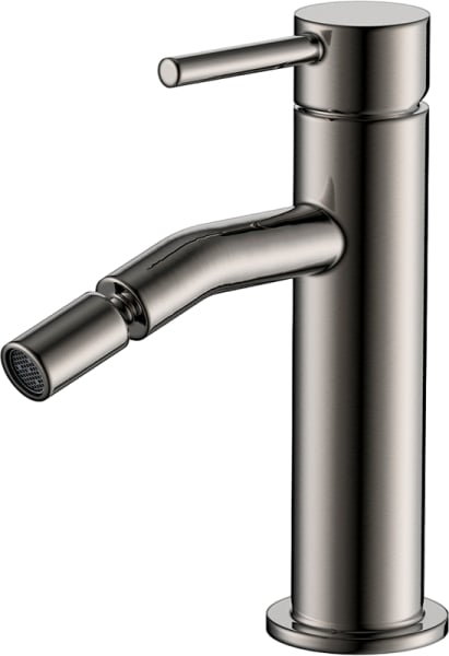Смеситель для биде AQUAme Siena AQM6216GM оружейная сталь