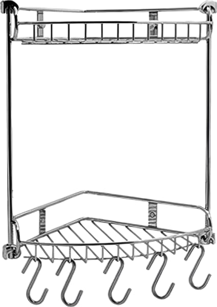 Полка Wasserkraft K-1222 2-ярусная, с крючками
