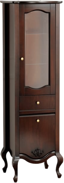 Шкаф-пенал для ванной Migliore Impero 26073 R, noce
