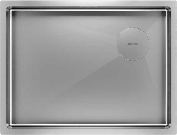 Мойка кухонная Paulmark Next-Skew PM885844-BS брашированная сталь