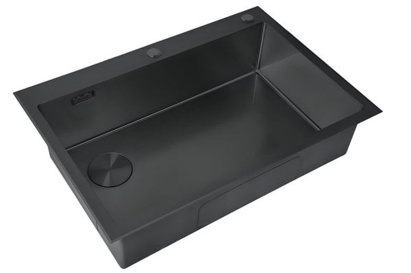 Кухонная мойка ZorG LUX 7551-L GRAFIT