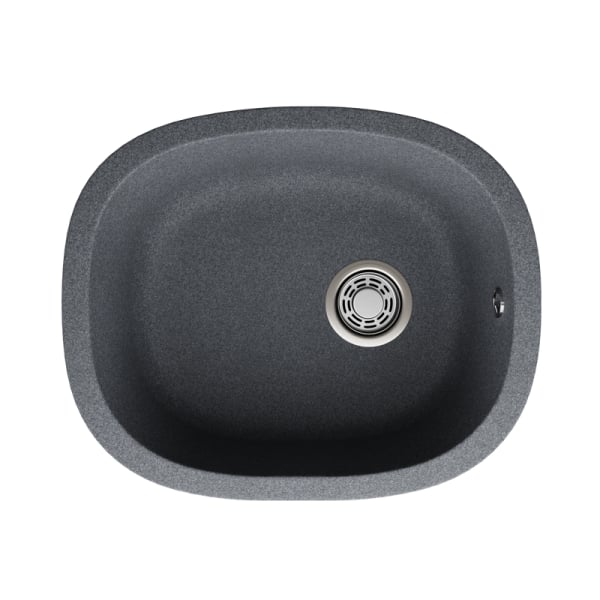 Мойка кухонная Emar Quartz EMQ-1560.P, антрацит
