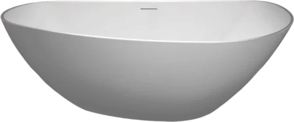 Ванна из искусственного камня Riho Granada B120001105 L 170x80 см, левая, отдельностоящая, матовая б