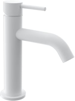 Смеситель для раковины Wonzon & Woghand WW-H1061-MW белый матовый