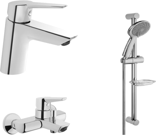 Комплект для ванной VitrA A42242EXP, хром