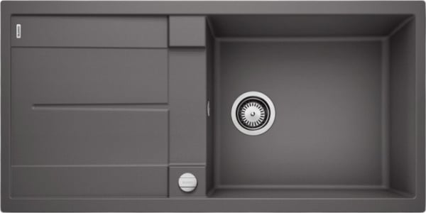 Мойка кухонная Blanco Metra XL 6S 518881 темная скала
